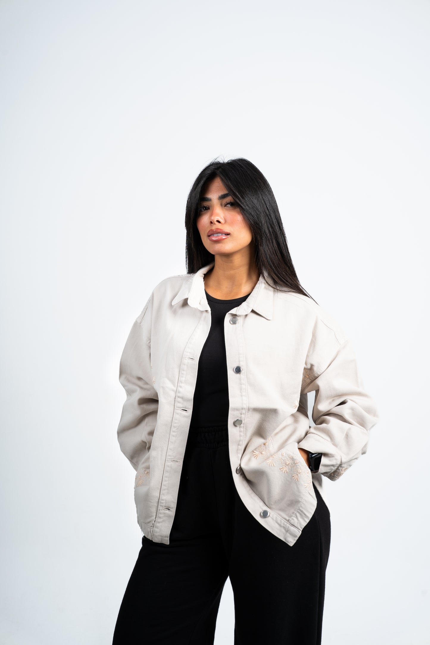 Embro jacket Denim beige