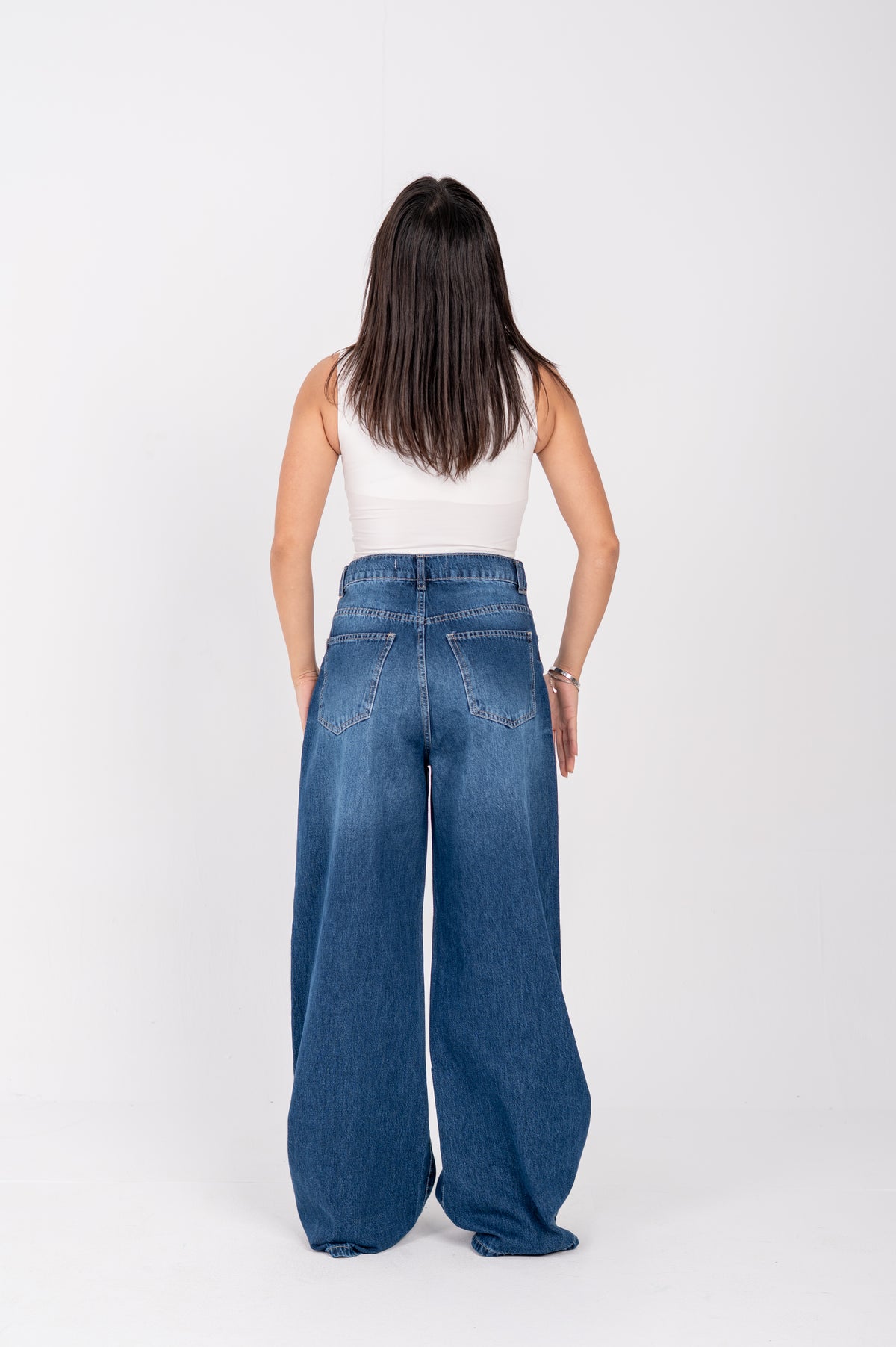 Baggy jeans dark blue