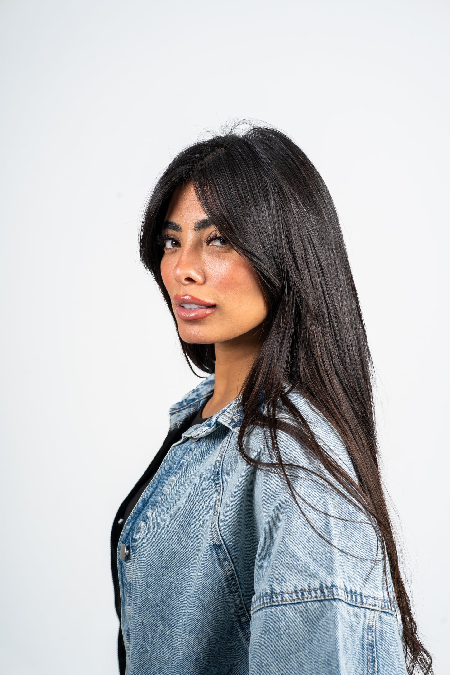 Jacket jeans light blue