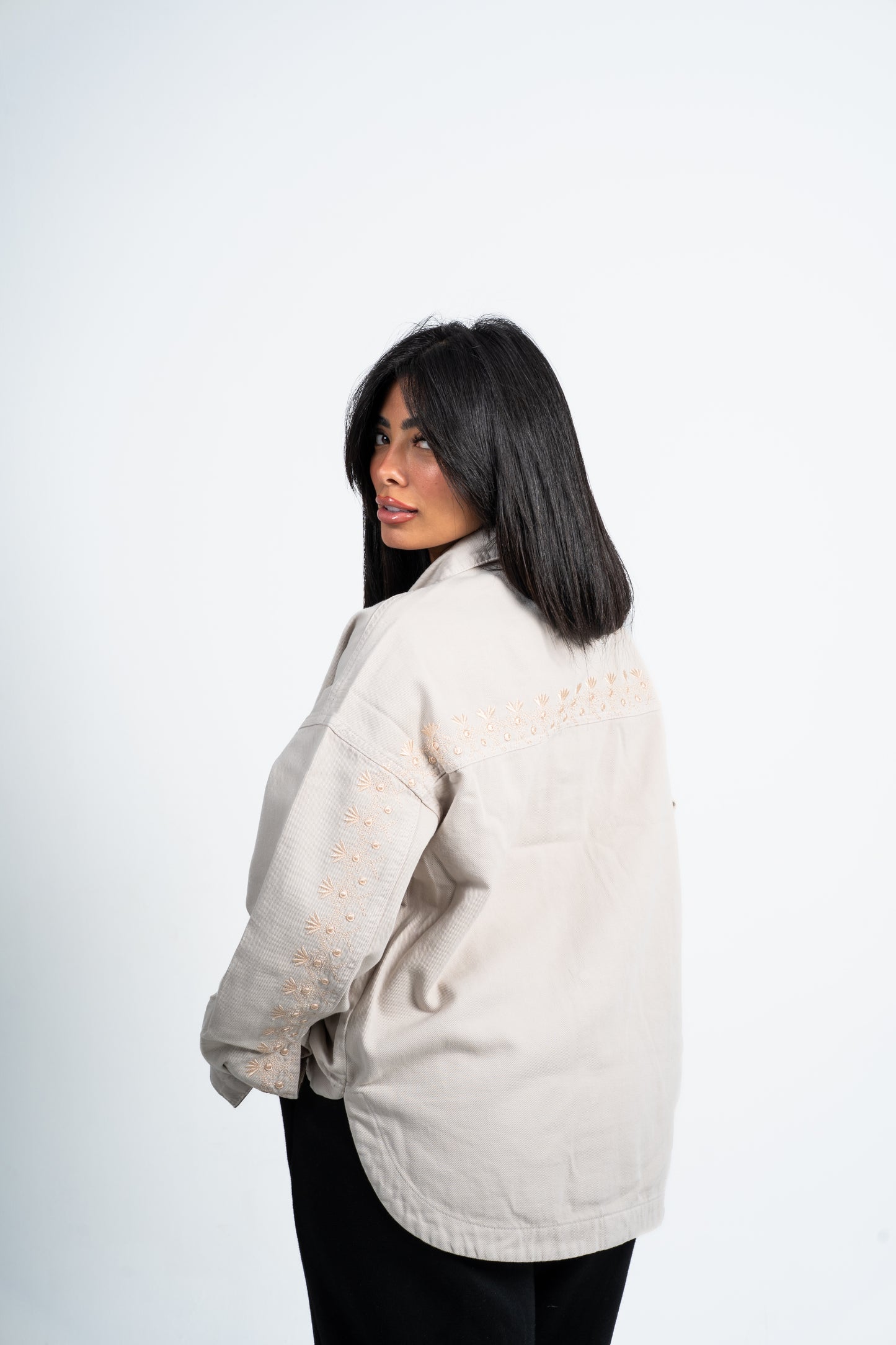Embro jacket Denim beige