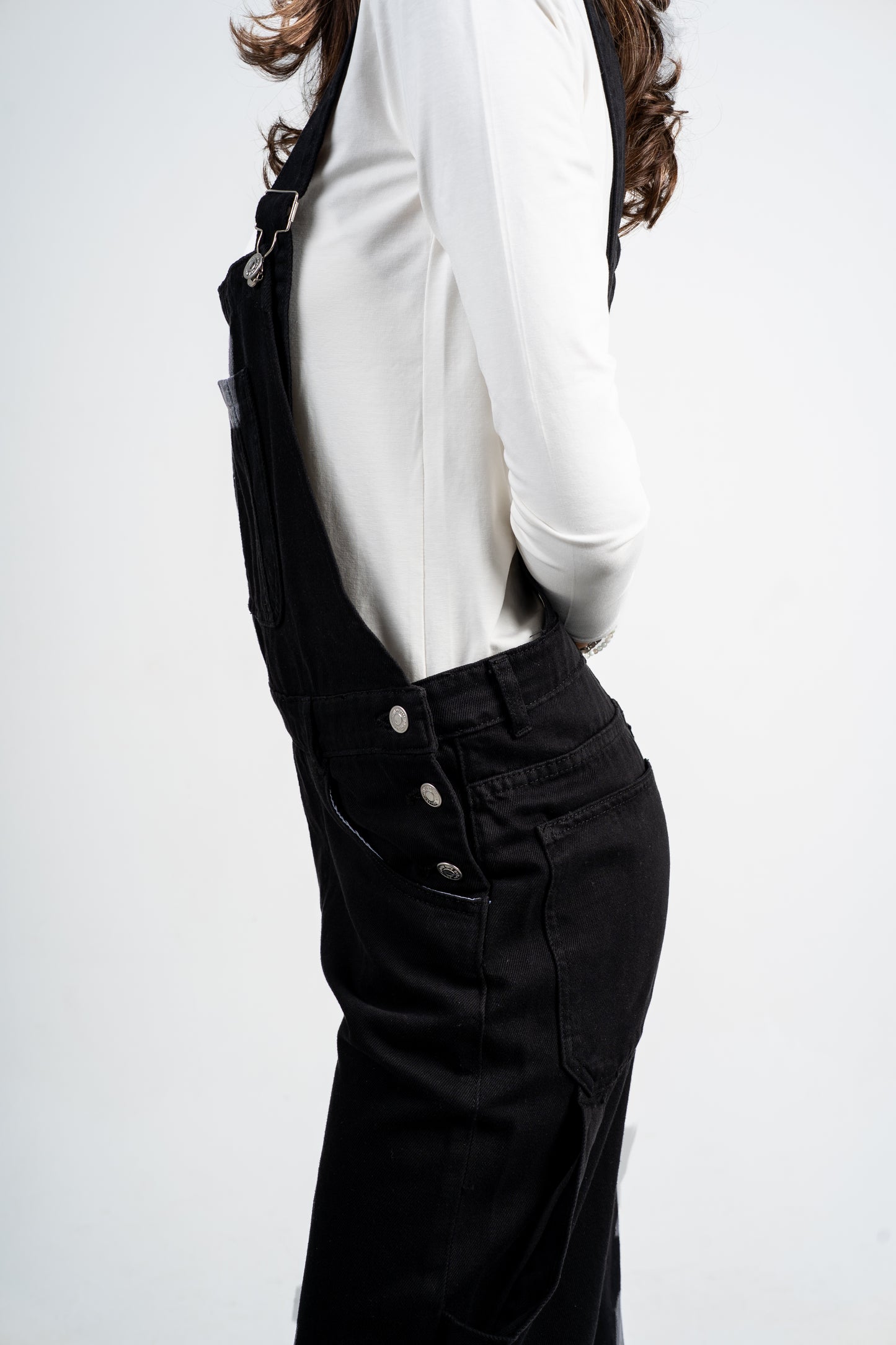 Jumpsuit black wide leg