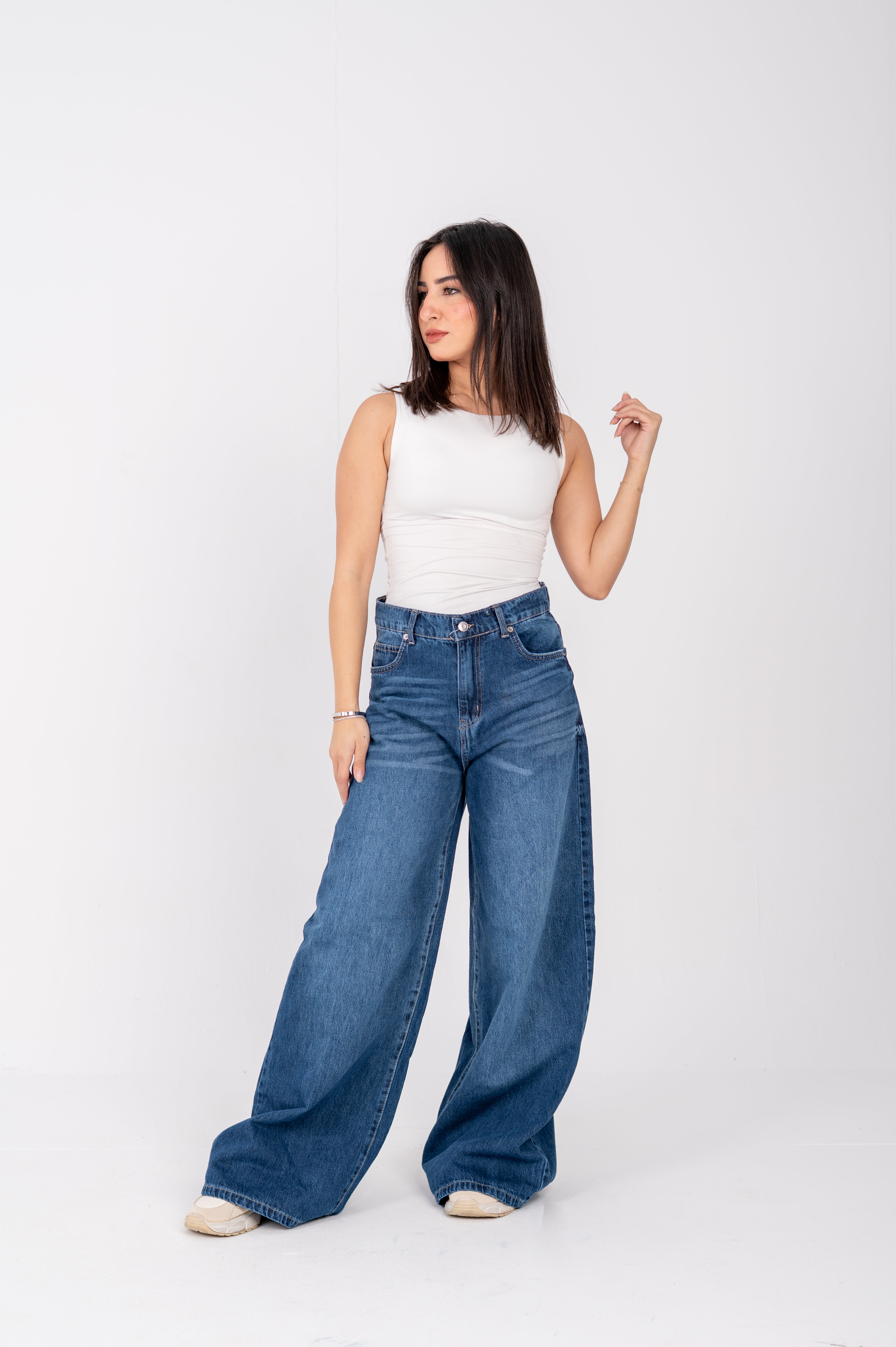 Baggy jeans dark blue