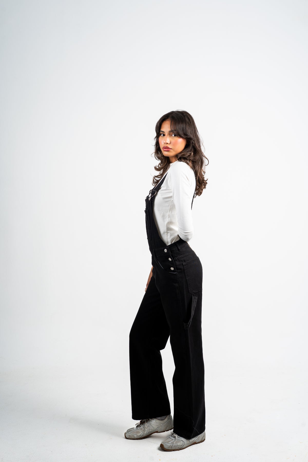 Jumpsuit black wide leg