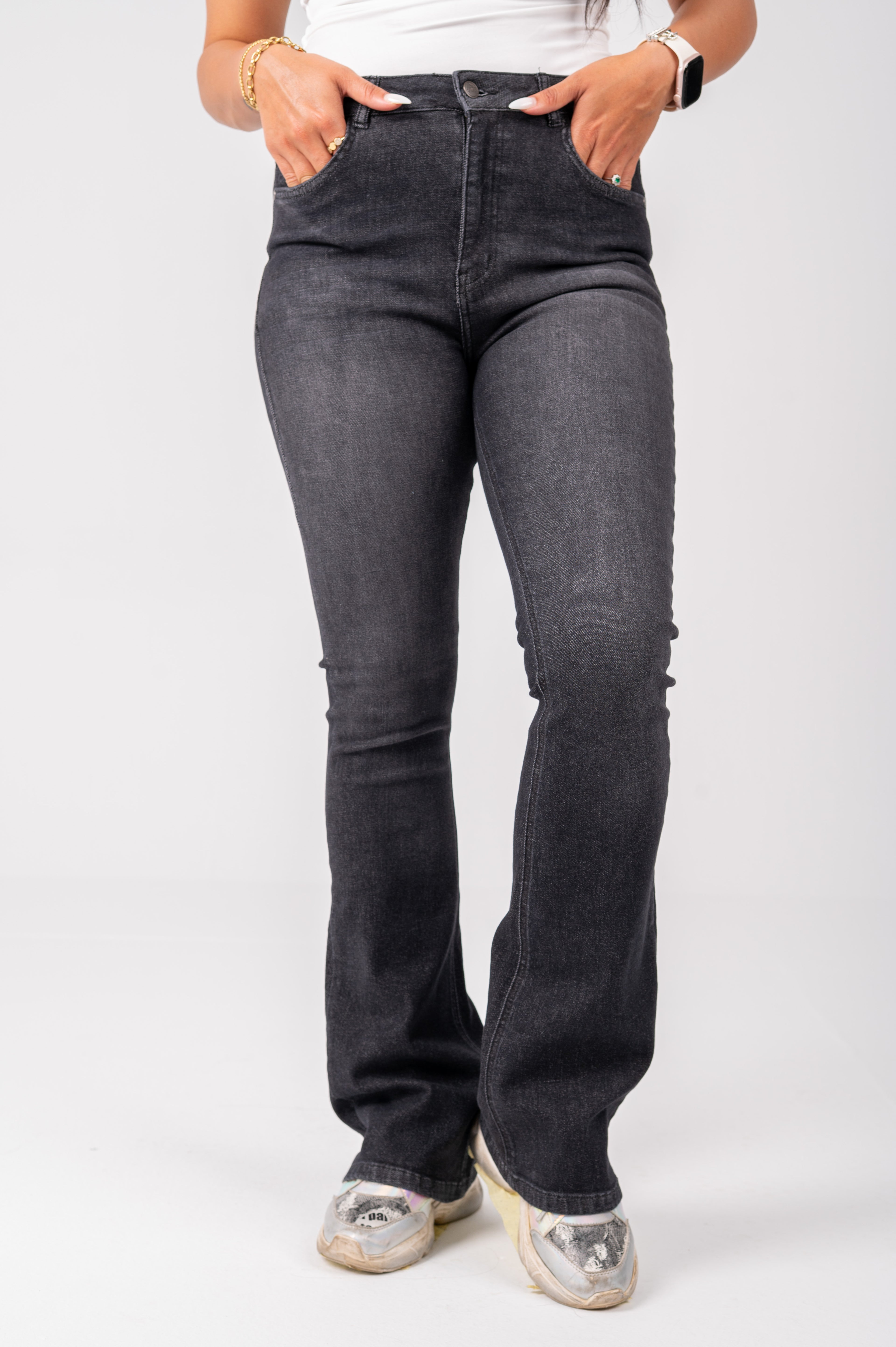 Flare jeans Dark Gray