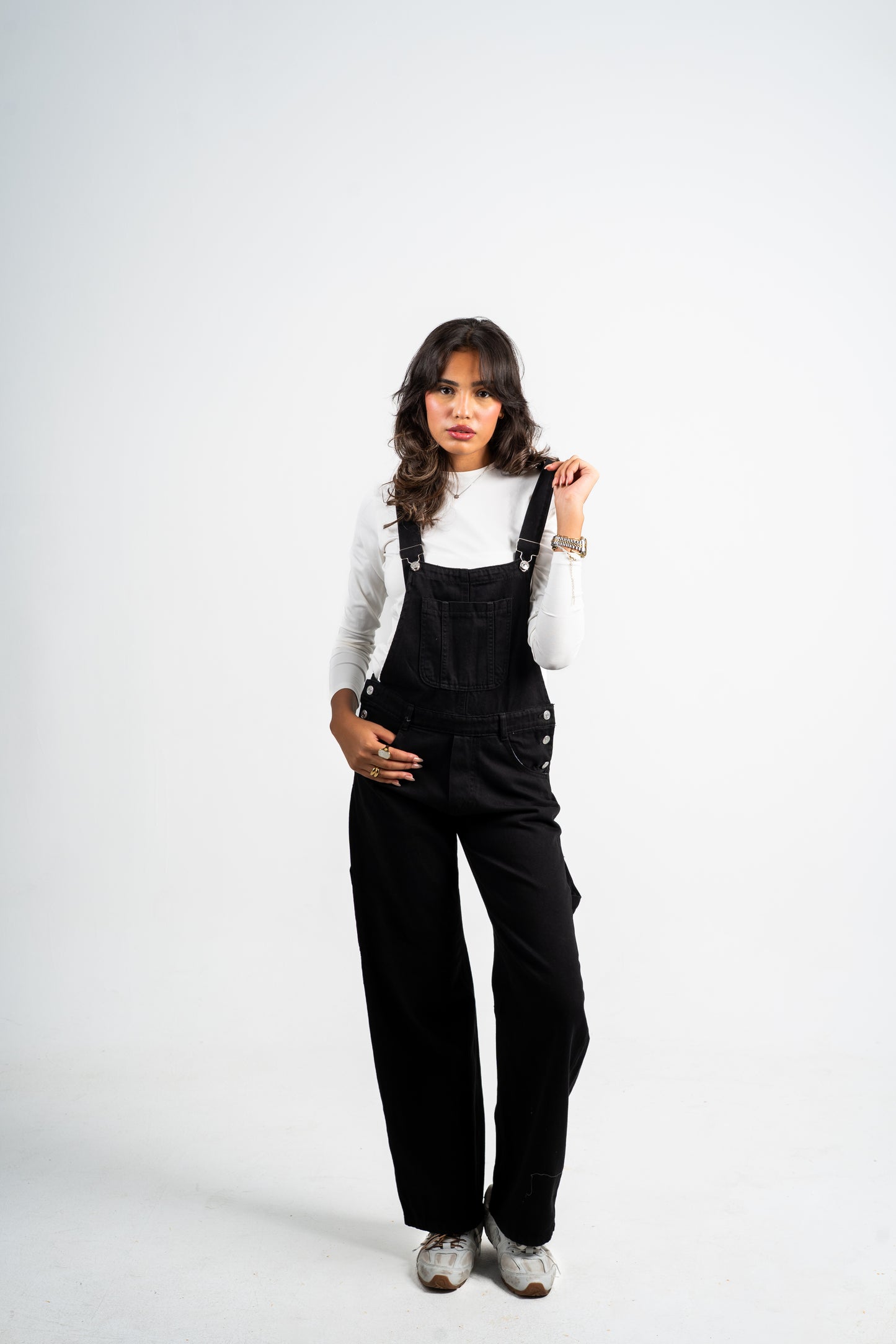 Jumpsuit black wide leg