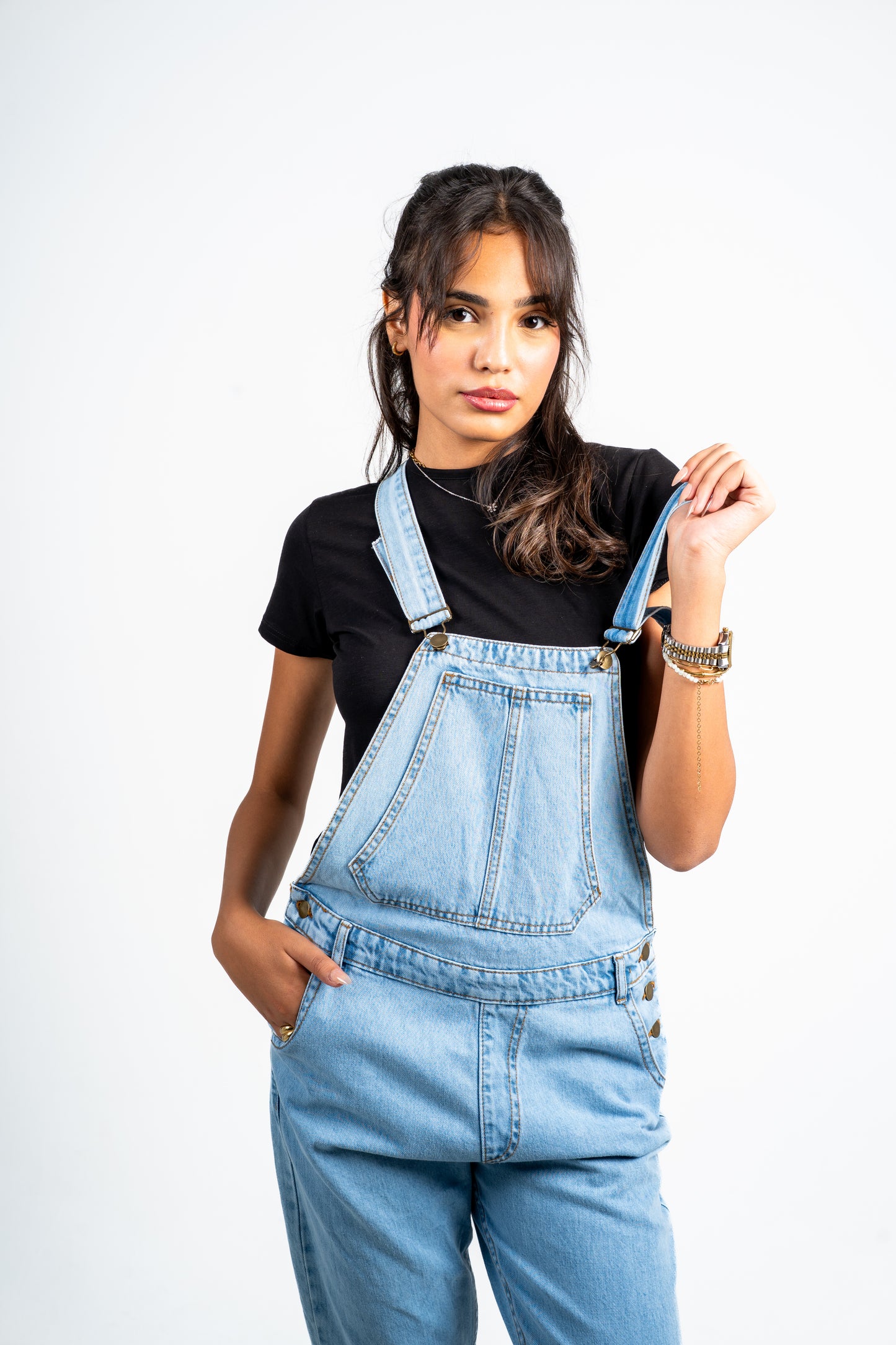 Jumpsuit wide leg jeans