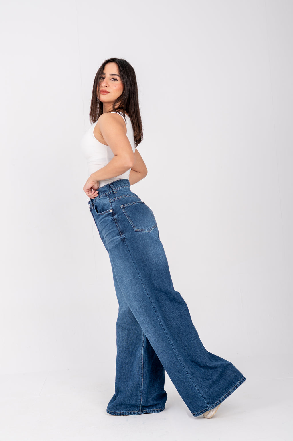 Baggy jeans dark blue