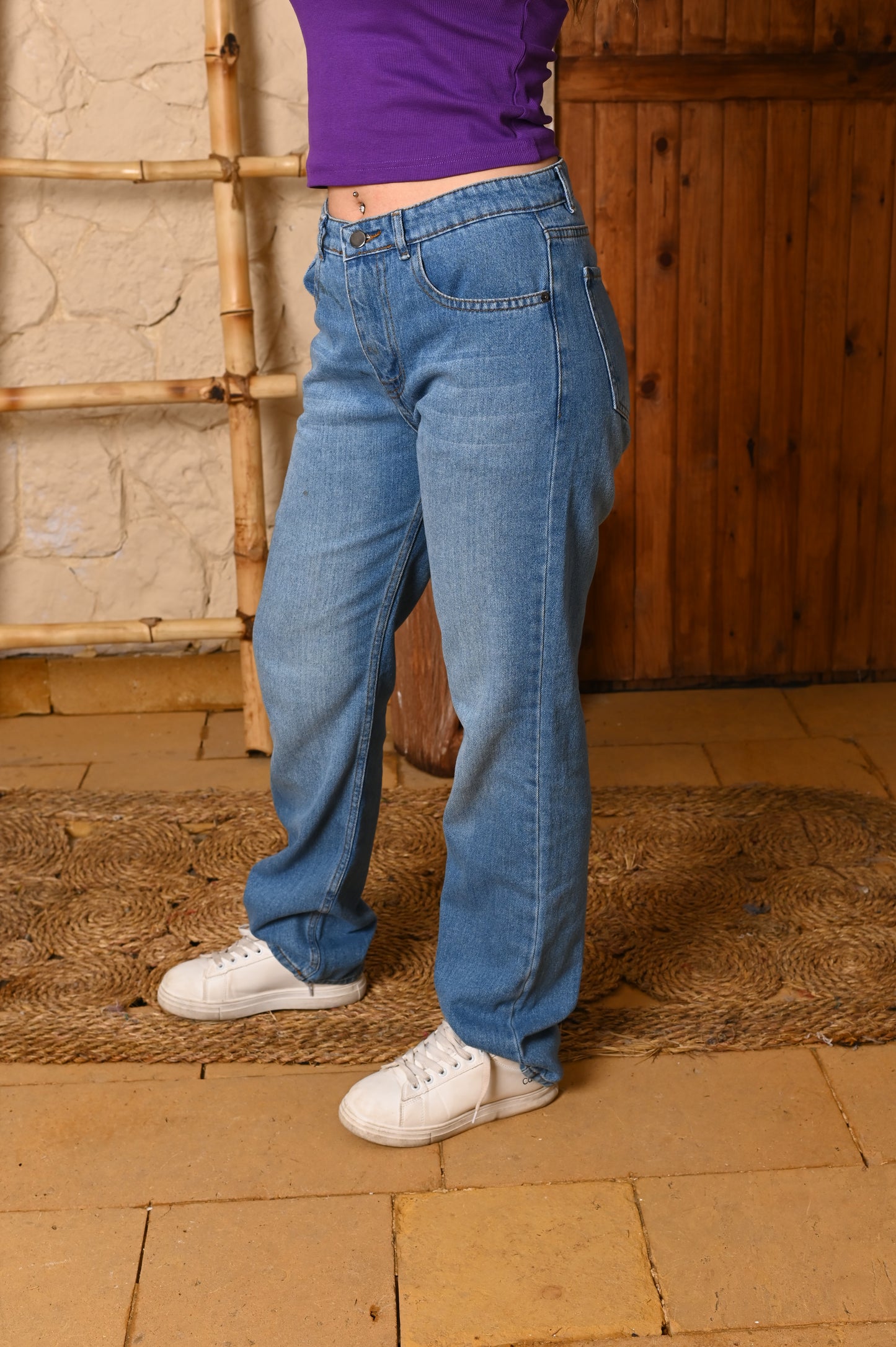 Straight jeans denim
