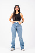 Flare jeans light blue