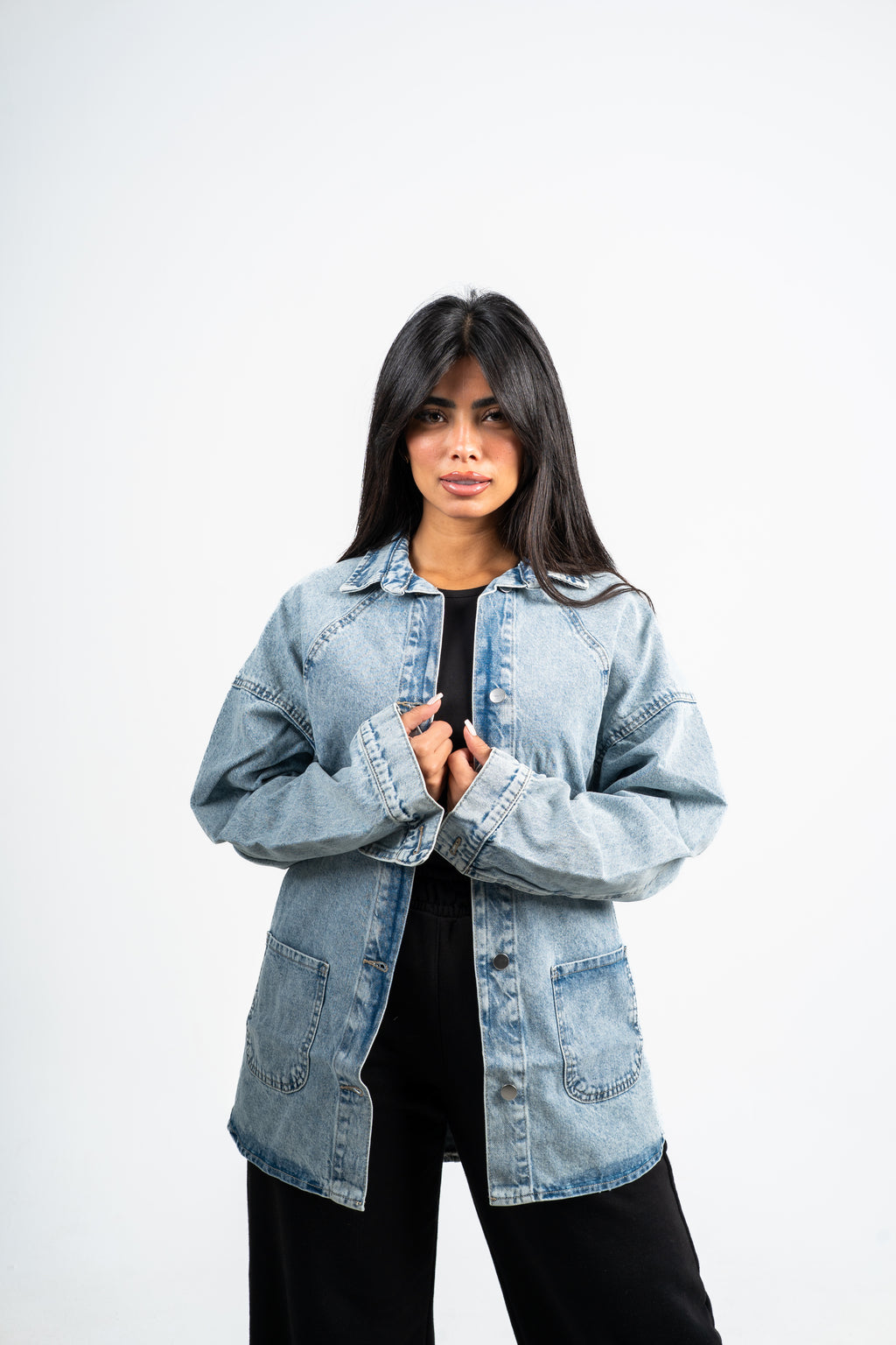 Jacket jeans light blue