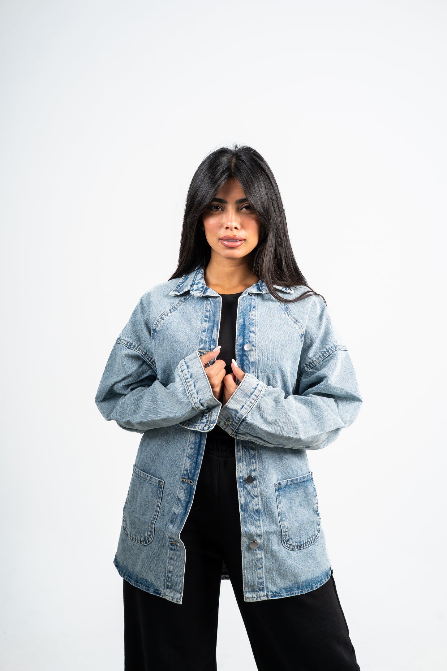 Jacket jeans light blue