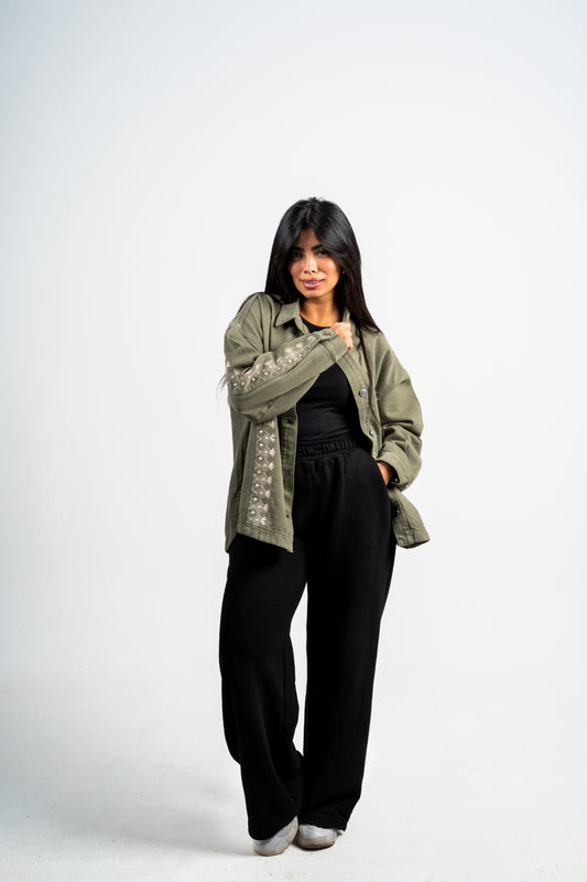 Embro jacket denim oil