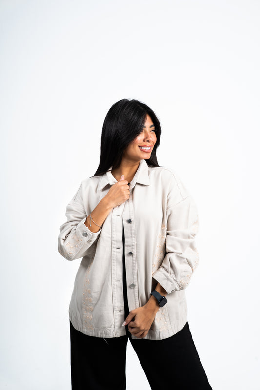 Embro jacket Denim beige