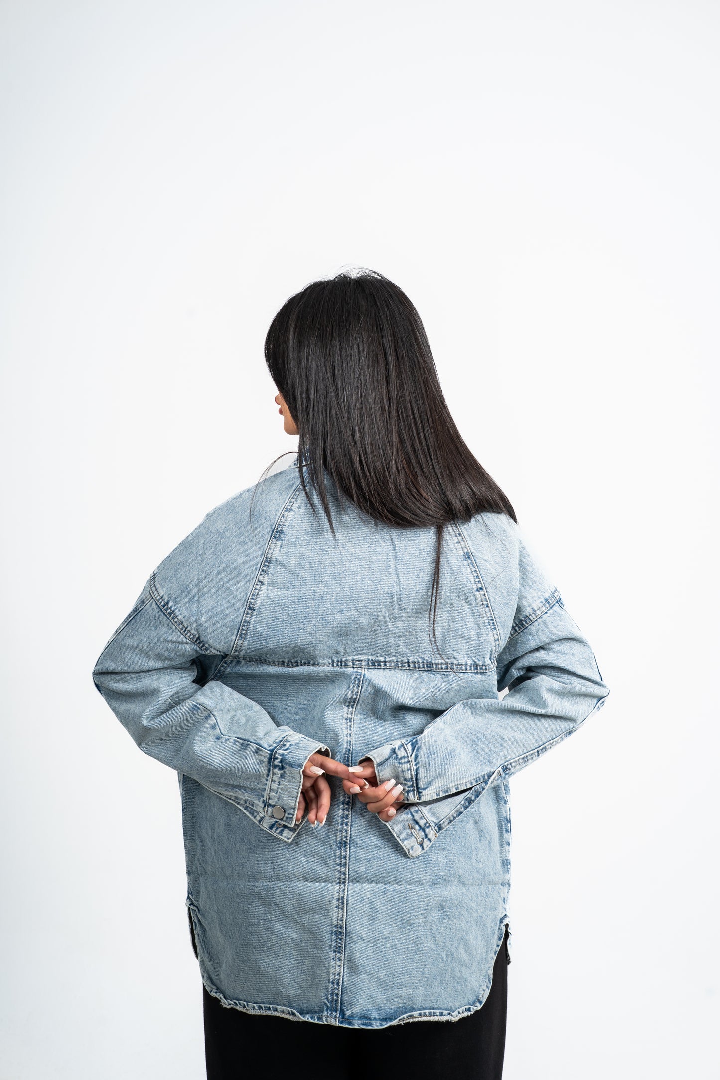 Jacket jeans light blue