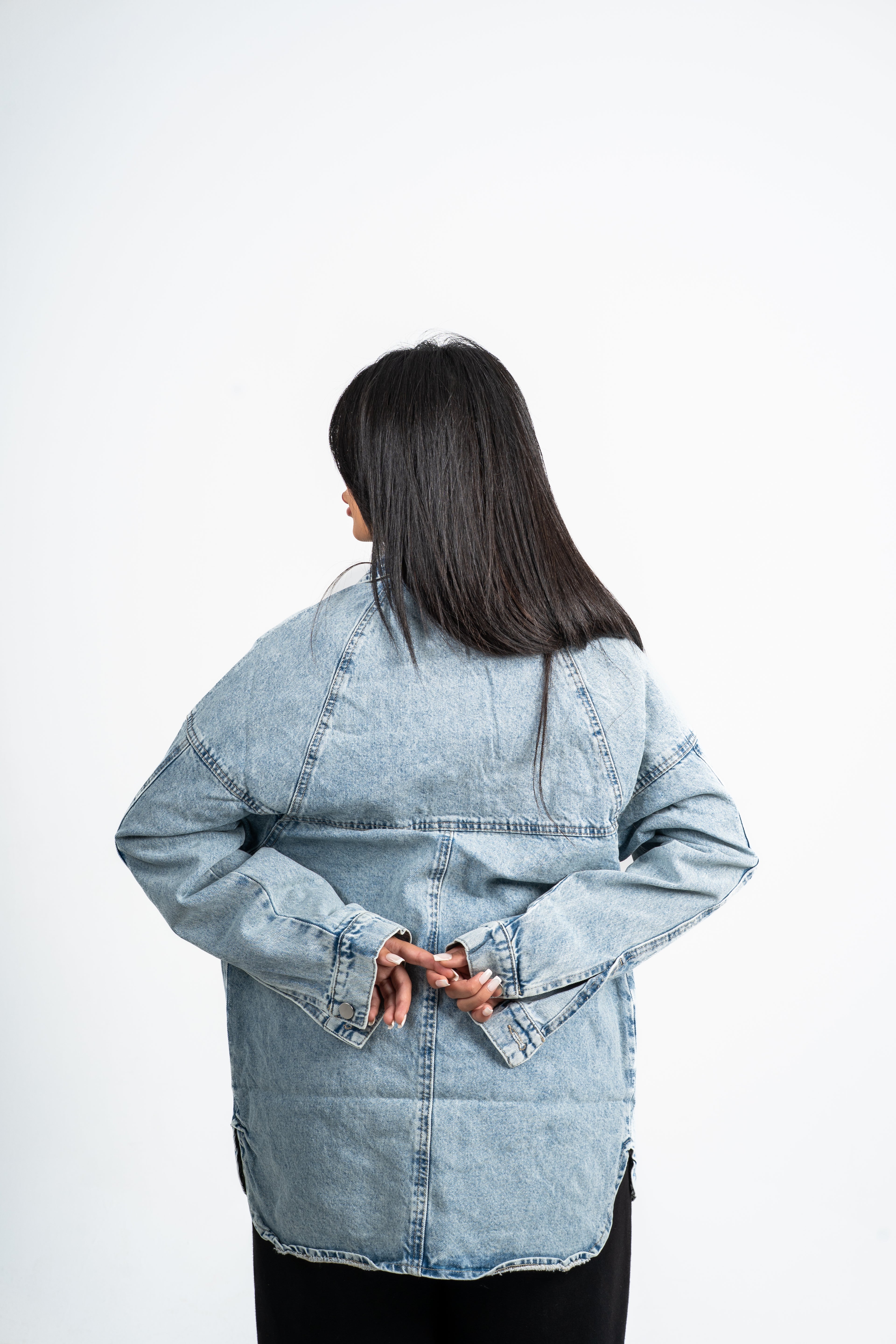 Jacket jeans light blue
