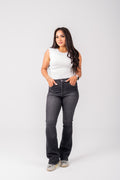 Flare jeans Dark Gray