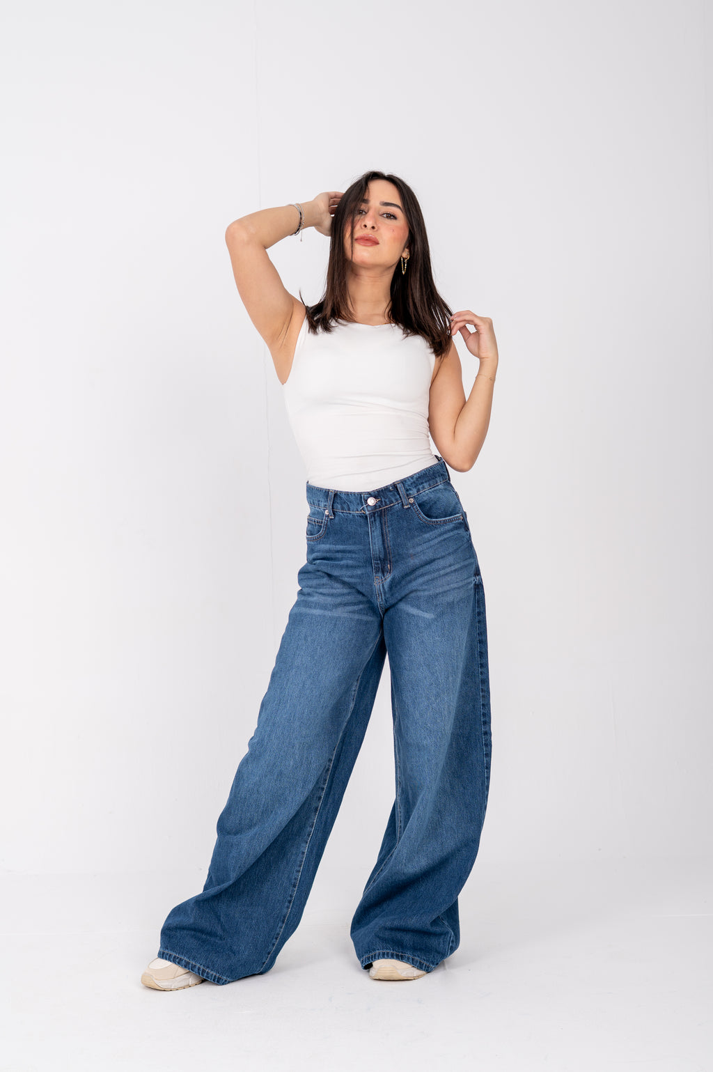 Baggy jeans dark blue
