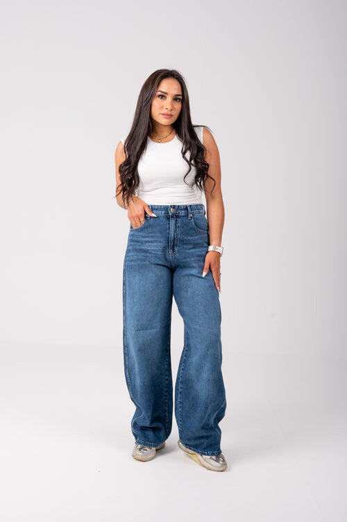 Ballon jeans navy