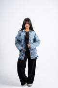 Jacket jeans dirty blue