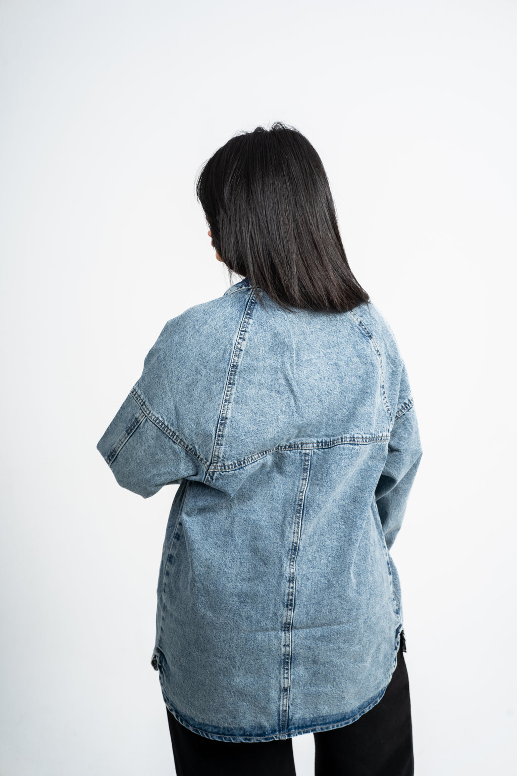 Jacket jeans dirty blue