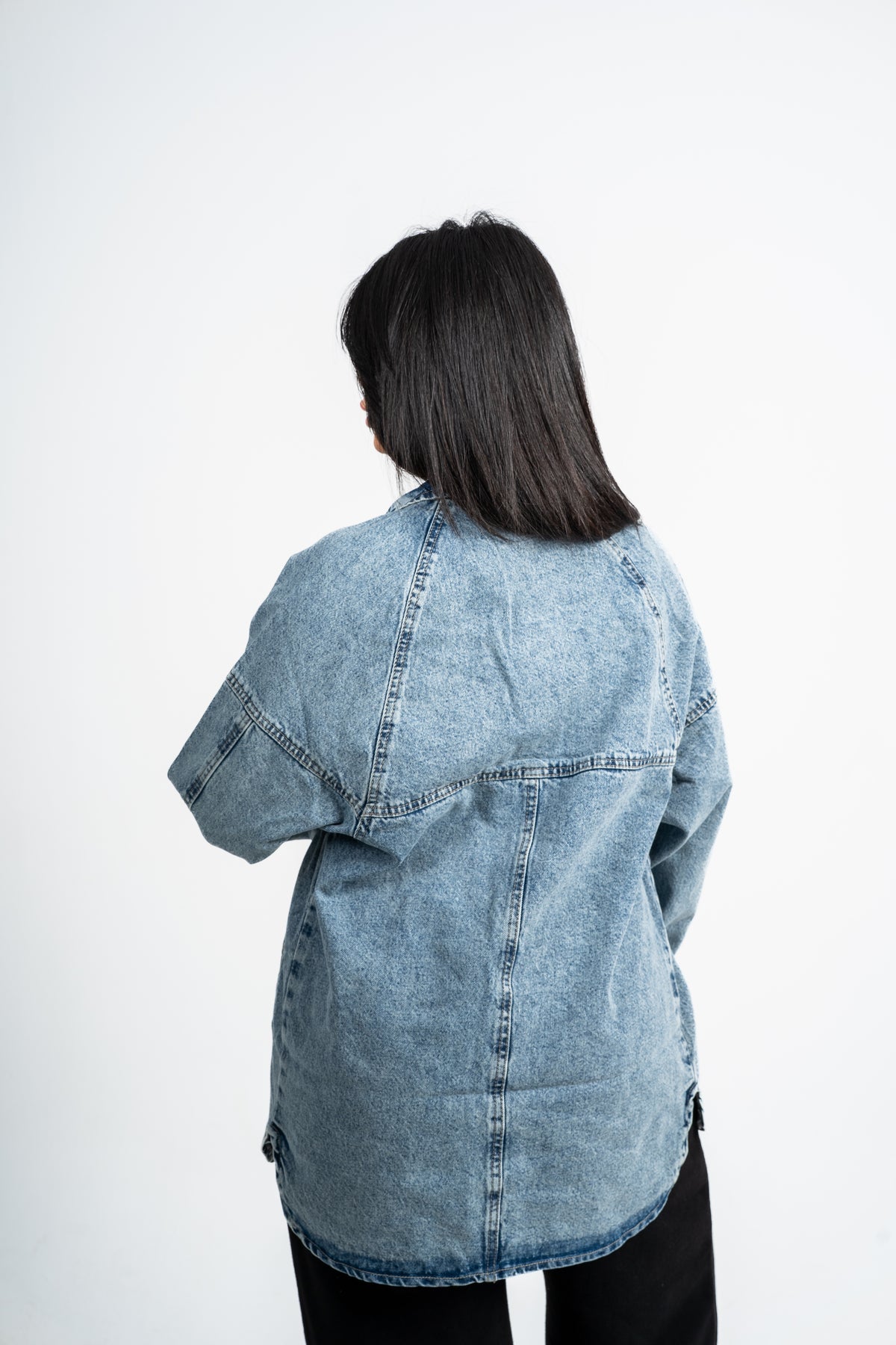 Jacket jeans dirty blue