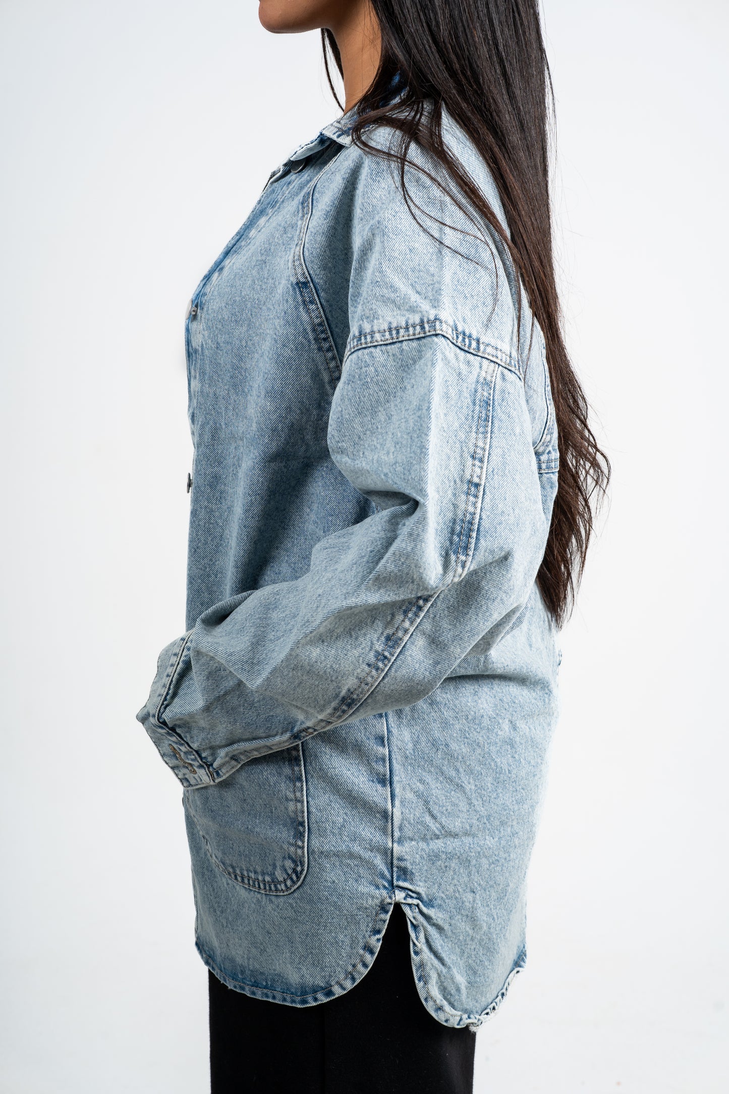 Jacket jeans light blue