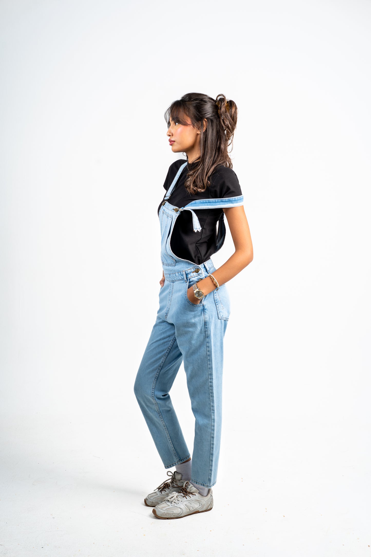 Jumpsuit wide leg jeans